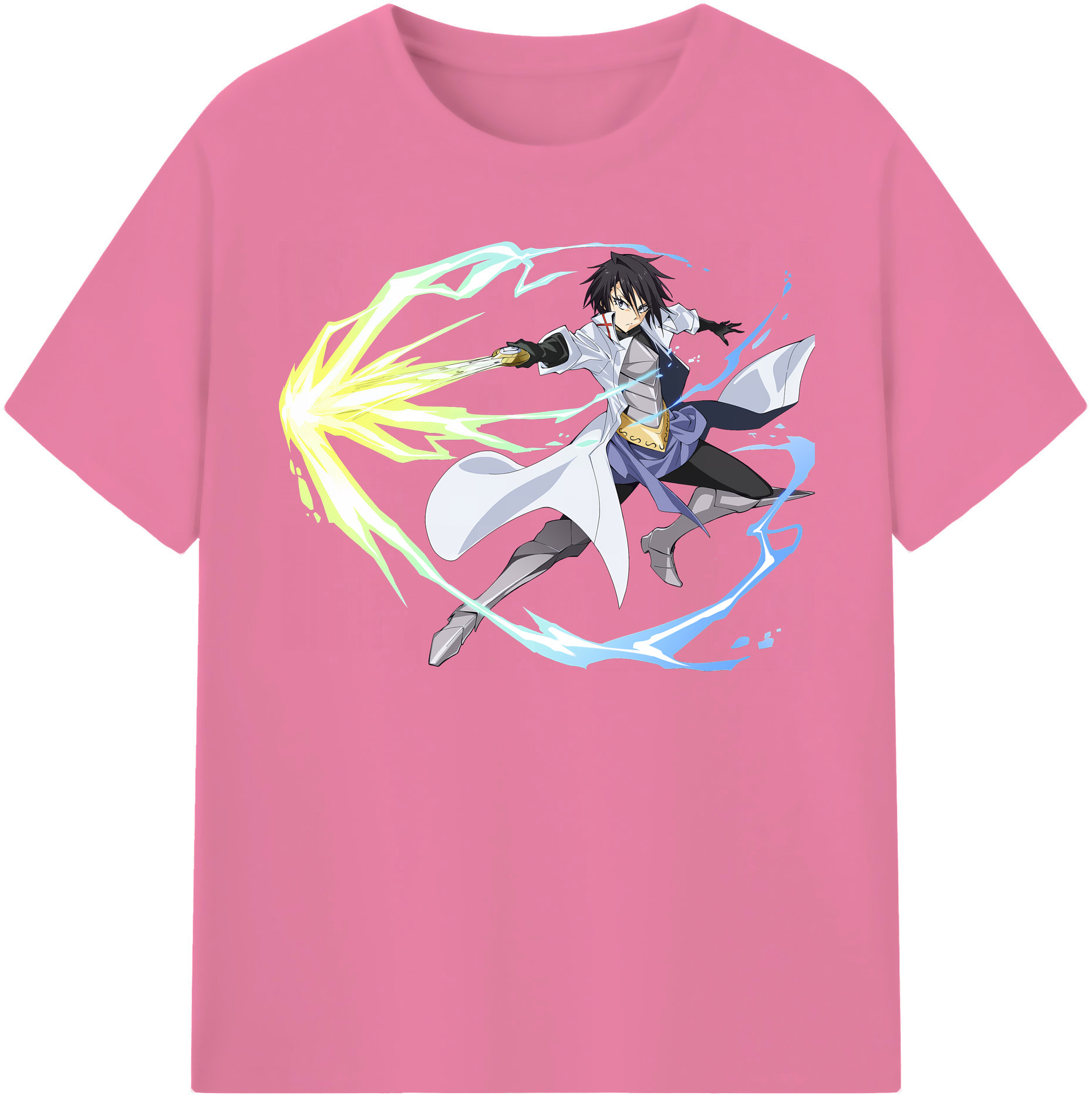 （画像用） 転スラ Regarding Reincarnated to Slime 綿100％半袖Tシャツ（フロントプリント）
